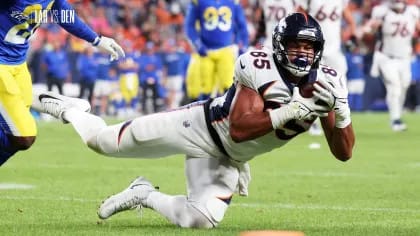 Former Denver Broncos tight end Albert Okwuegbunam is looking to revive his career with the NFC Champion Philadelphia Eagles.